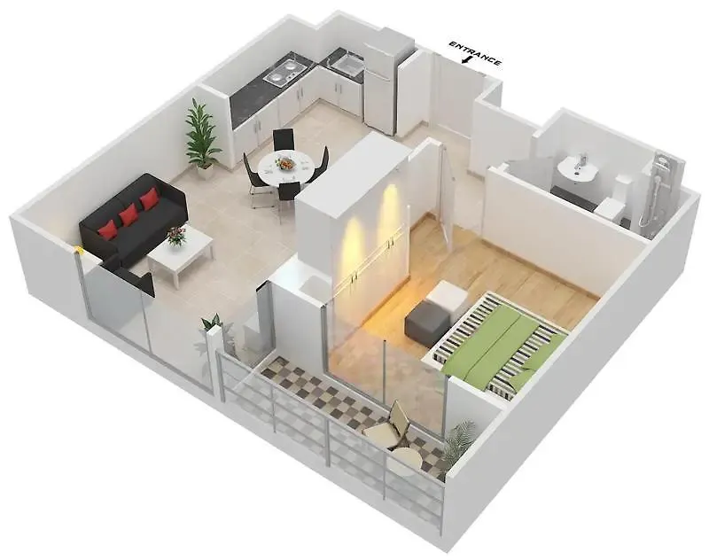 Lux The Executive Sobha Suite 3 Dubai