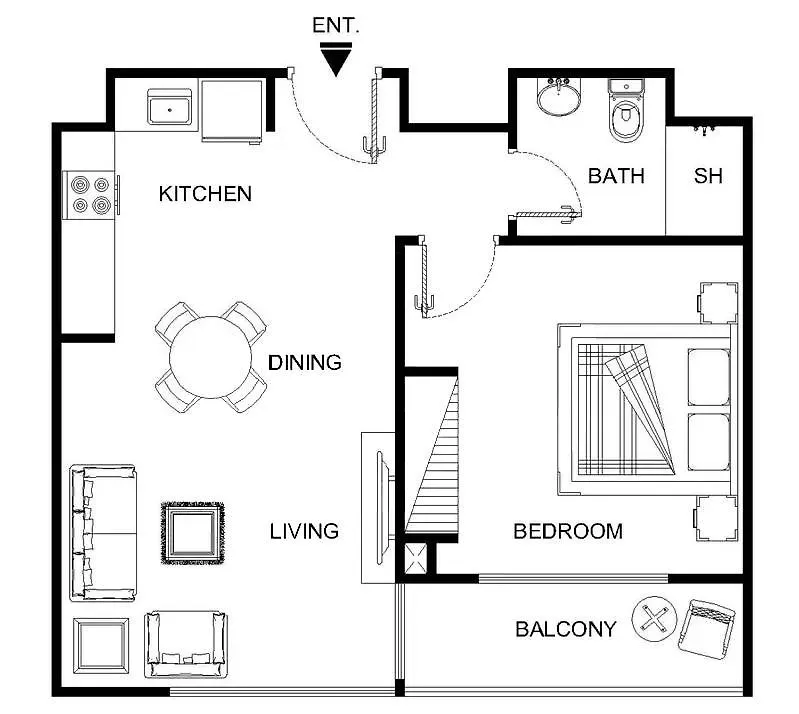 Lux The Executive Sobha Suite 3 Dubai